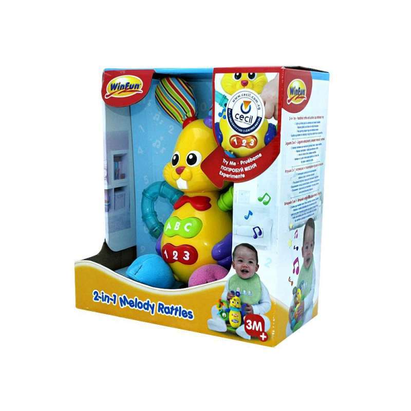 Jual Termurah Winfun 2 In 1 Melody Rattles 3 Months Mainan Edukasi Musik Anak Bayi Balita 3 Bulan Ke Atas Original Premium Quality Bestseller Online April 2021 Blibli