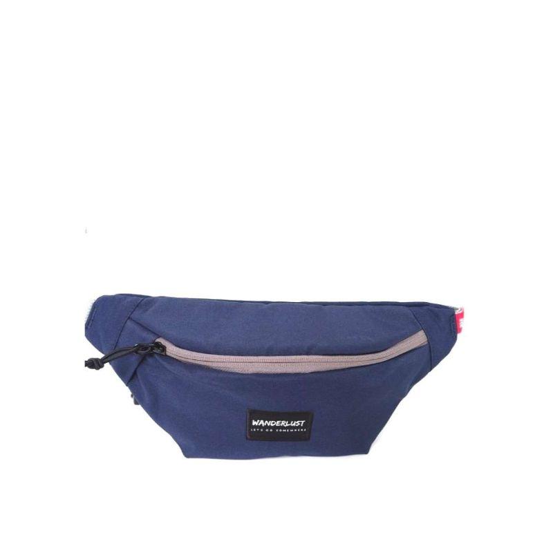 navy fanny pack