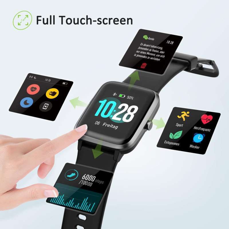 Blackview R7 Pro Bluetooth Answer Call Smart Watch Men Full Touch Dial Call  Fitness Tracker Ip67 Waterproof Smartwatch For Women - Smart Watches -  AliExpress