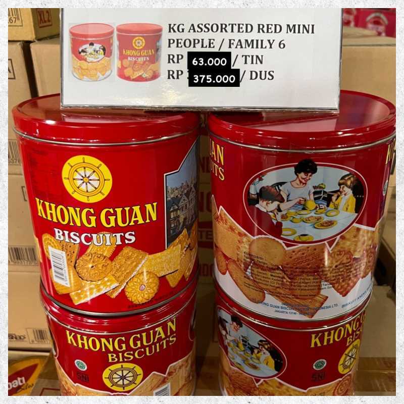 Biskuit Kongguan Kaleng Tanggung Gratis Ongkir 🔥 Harga