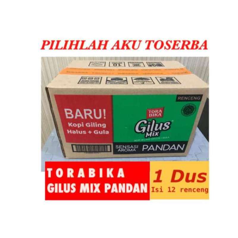Jual Torabika Gilus Mix Pandan 23 Gr X 10 Sachet Harga 1 Kardus Online Desember 2020 Blibli
