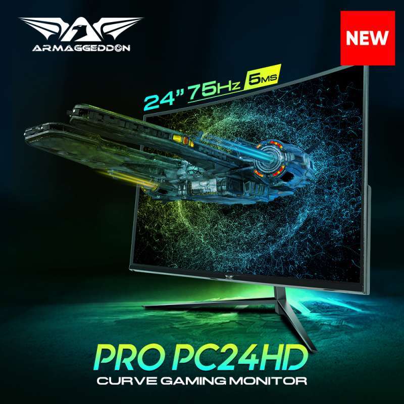 Jual Led Monitor Gaming Armaggeddon Pixxel Pro Pc24hd 24 Inch 75hz Hdmi Online Desember 2020 Blibli