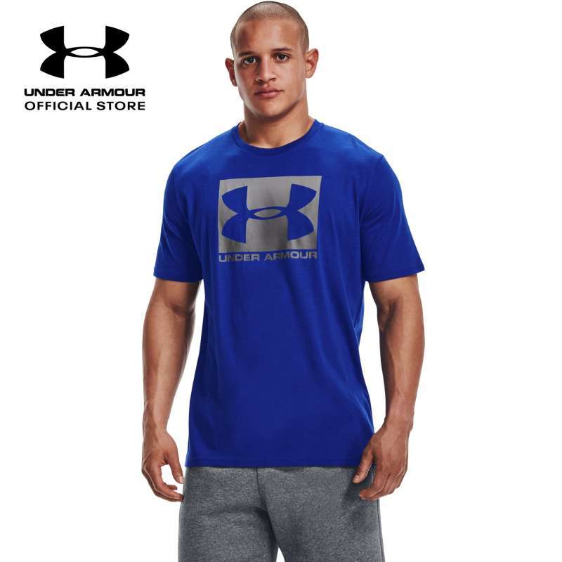 Jual Under Armour Mens Training Boxed Sportstyle T Shirt Lengan