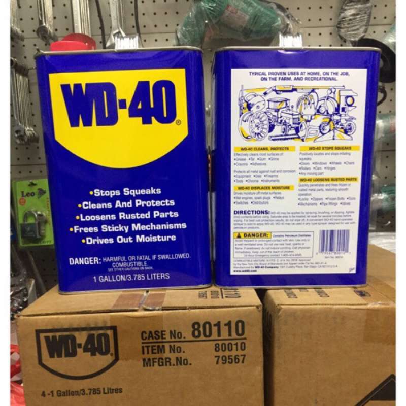 Promo WD 40 Gallon 4 L WD40 Galon 4 liter Penetrating OIL ...