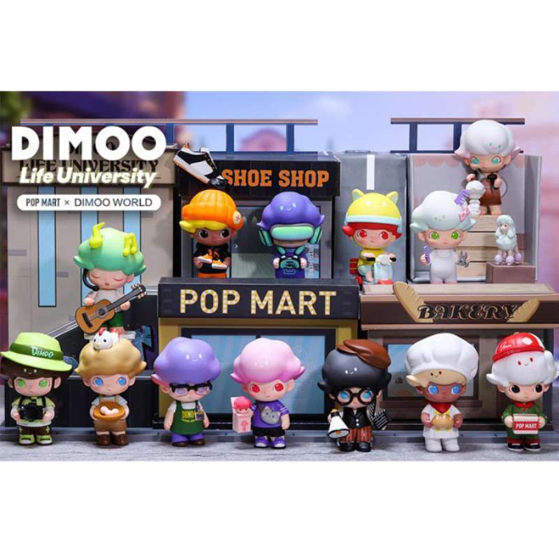 Jual Pop Mart Dimoo Life University 