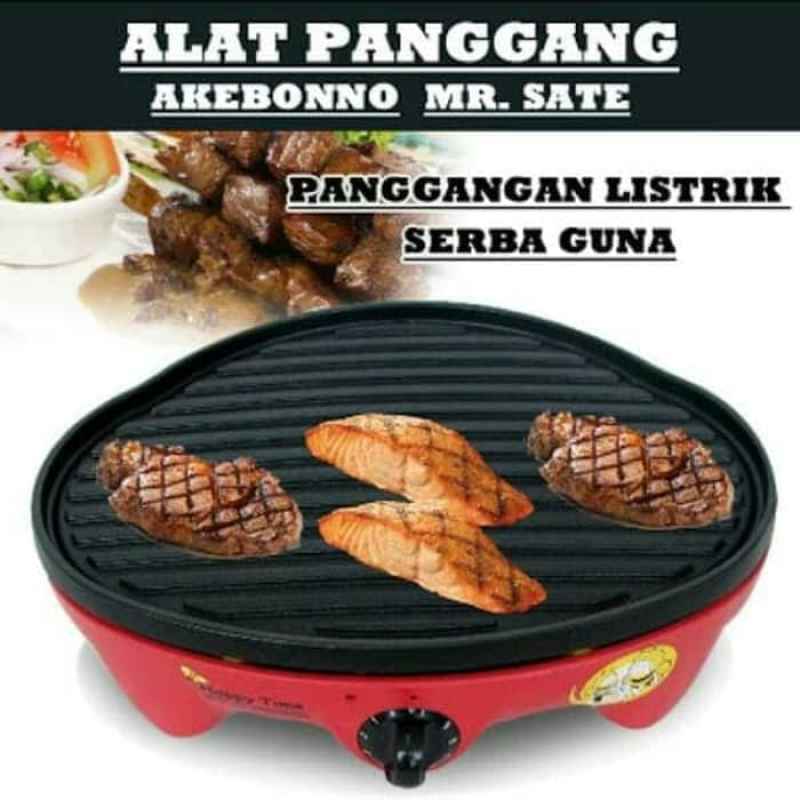 Alat Panggang Akebonno Mr Sate Panggangan Listrik Serbaguna Grill Pan Terbaru Agustus 2021 Harga Murah Kualitas Terjamin Blibli
