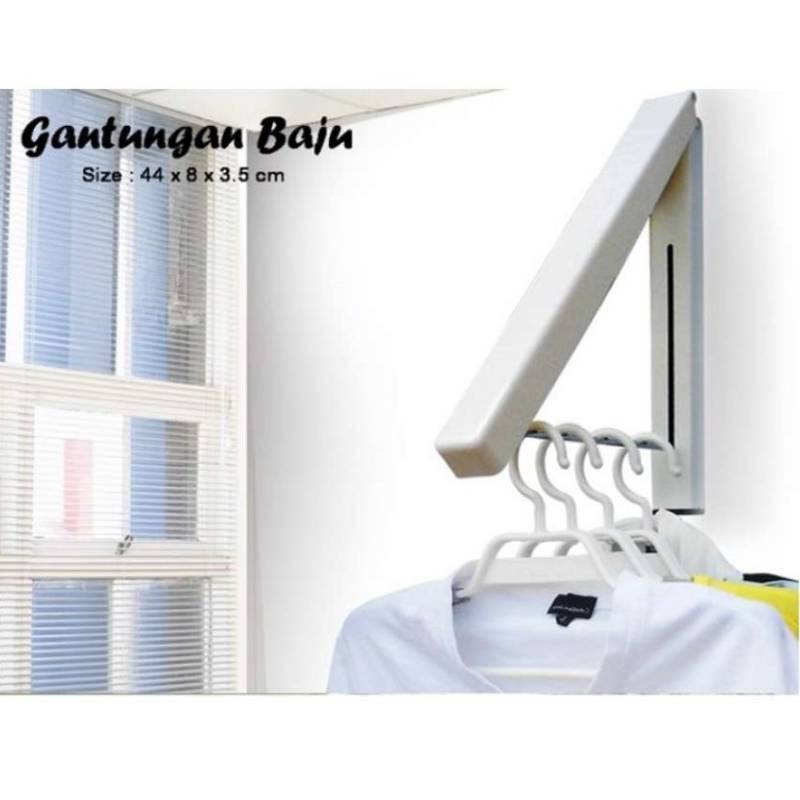 Jual Gantungan Baju Indoor Baut Dinding Bisa Dilipat Saat Tidak Dipakai Online Desember 2020 Blibli