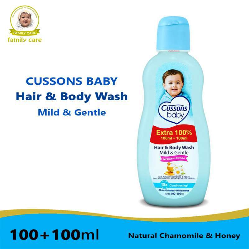 Hair & best sale body wash cussons