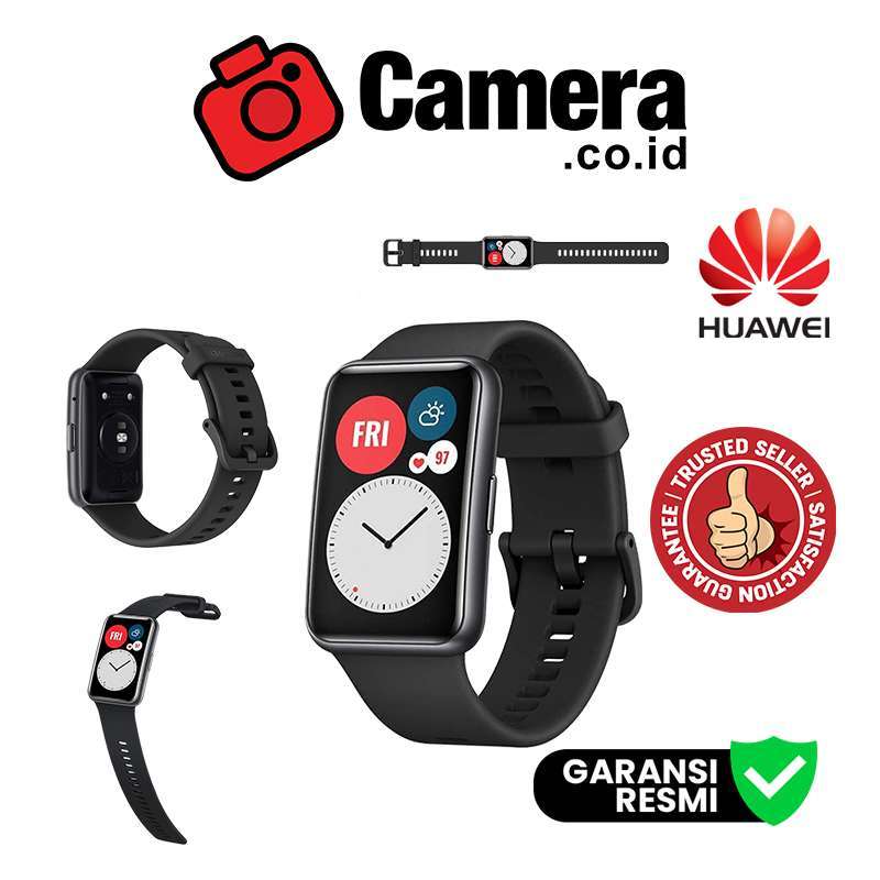 Smartwatch huawei watch fit graphite black clearance