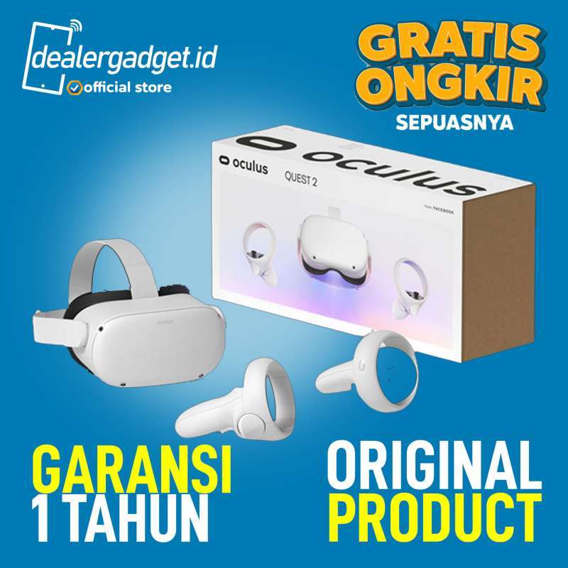 Jual Oculus Quest 2 64gb Advanced All In One Virtual Reality Di