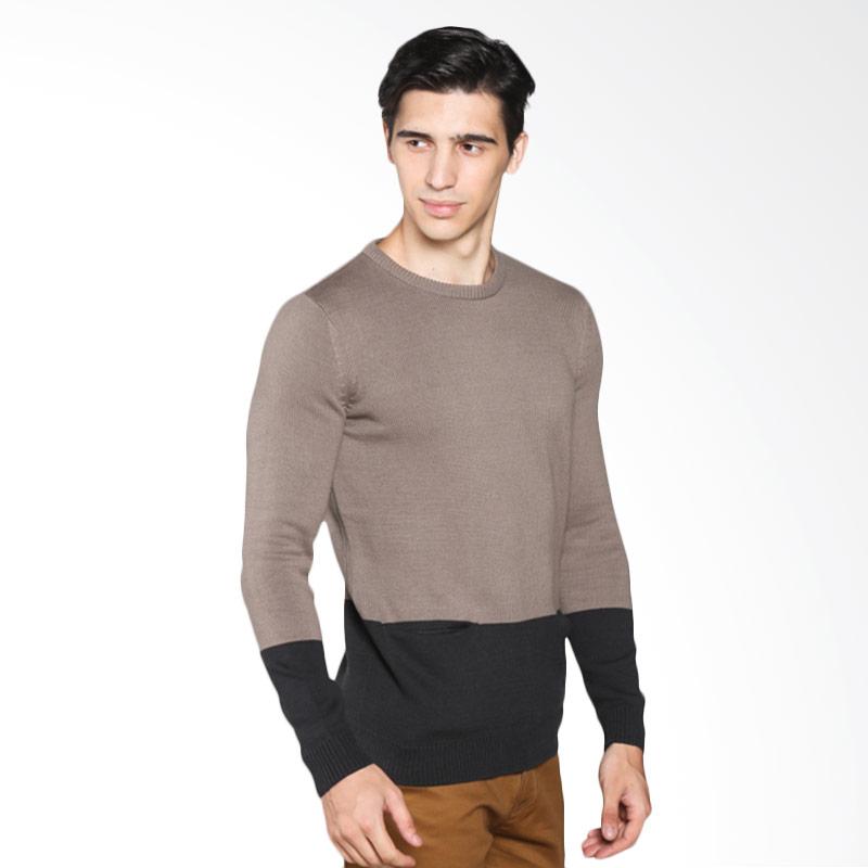 COLDWEAR 16009 Men Cotton Sweater Brw