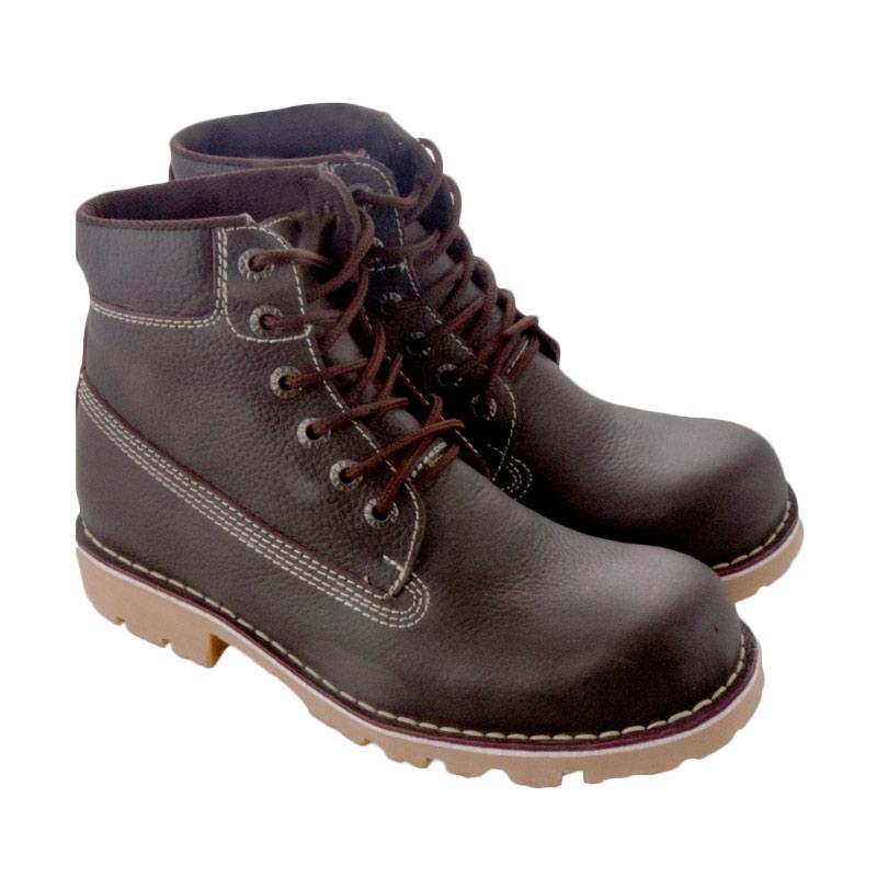 Golfer Two Live Boots Shoes - Brown