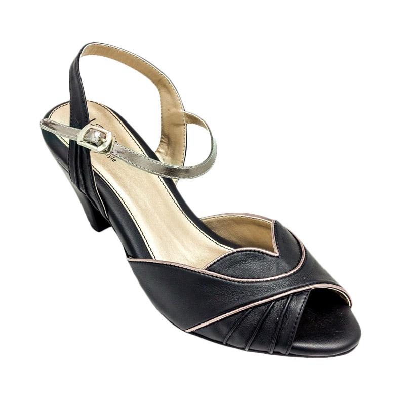 Pastele Cimory Sepatu Wanita - Black