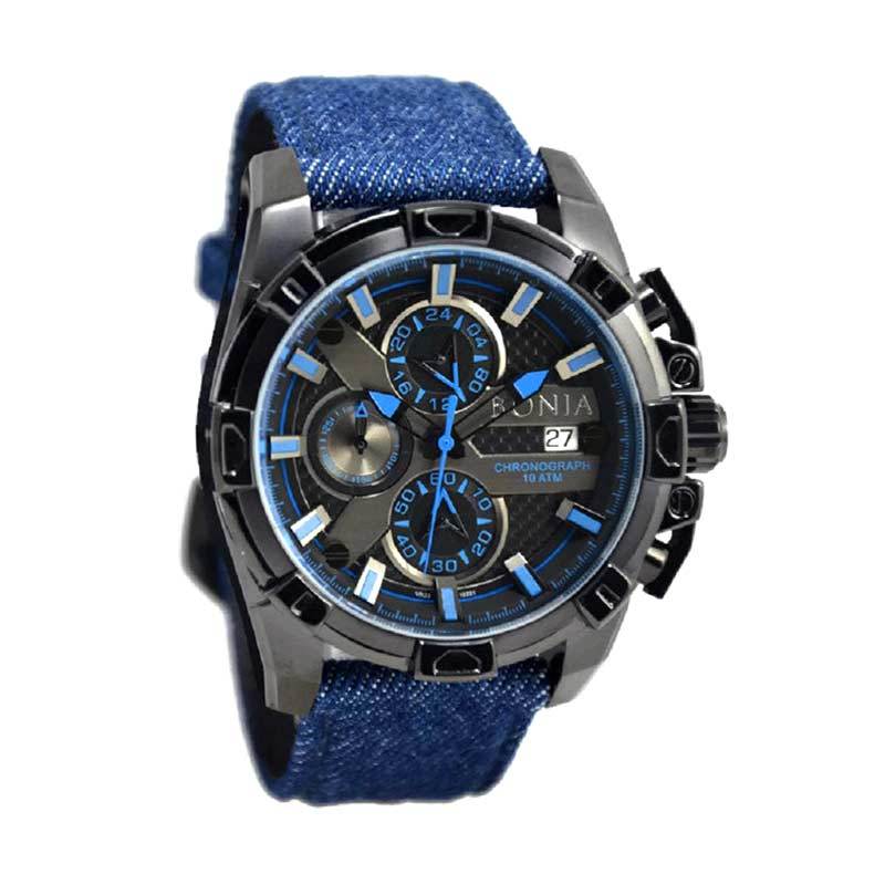 Bonia BN10221-1782C Jam Tangan Pria - Biru Hitam