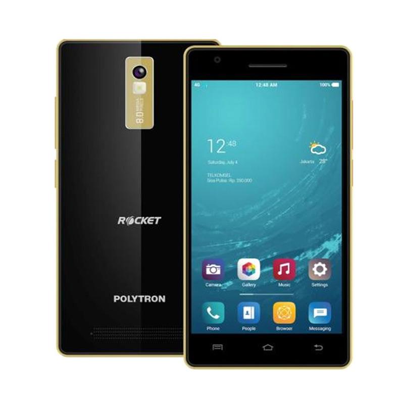 Polytron Rocket R3 R 2407 Smartphone - Dark Gold