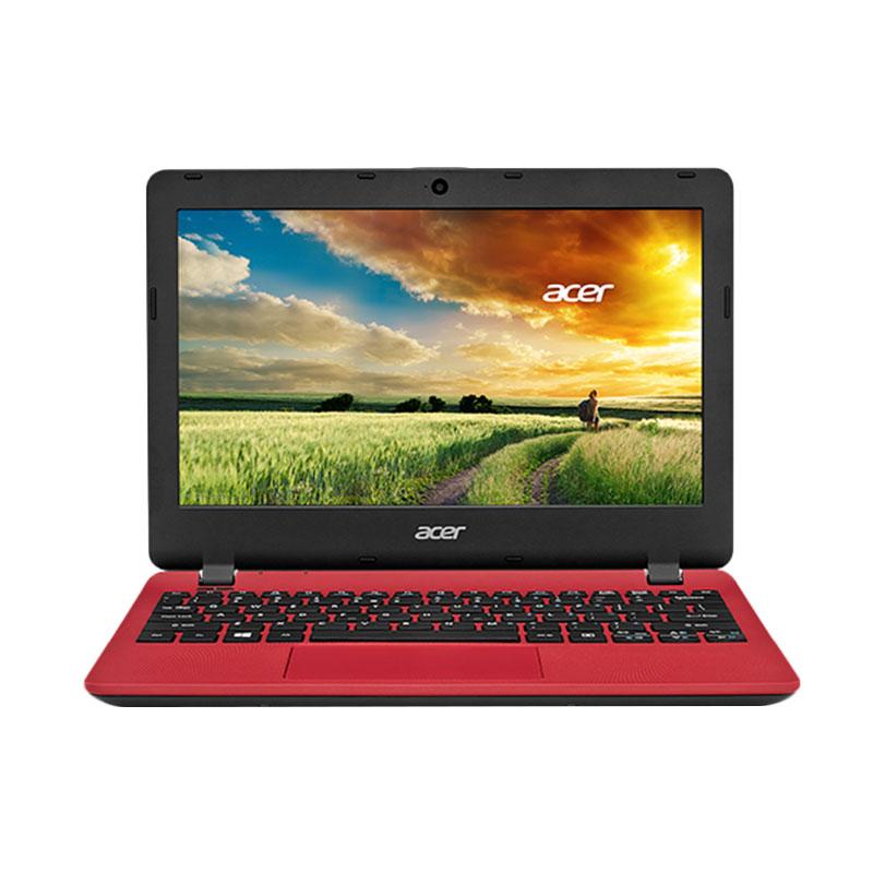 Acer ES1-132 Notebook - Merah Rosewood [N3350/ 2GB]