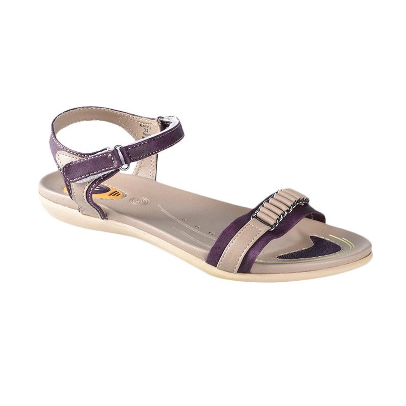 Carvil ALYA-01 Sandal Flat Wanita - Violet