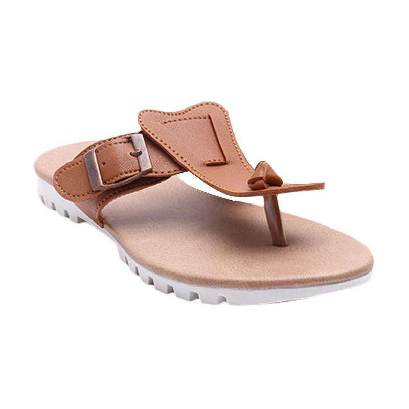 Dr.Kevin 57010 Leather Women Sandals - Tan