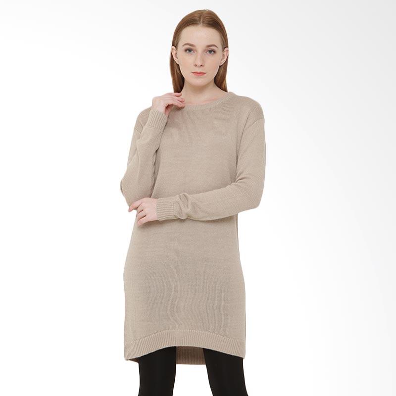 COLDWEAR 16017 Ladies Wool Sweater - Beige