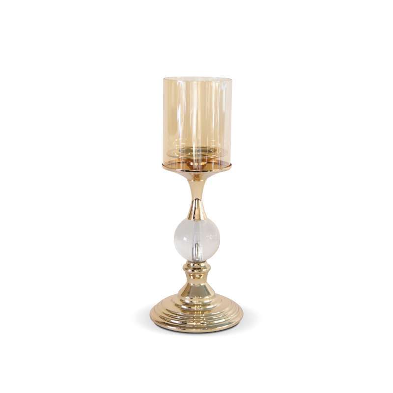 Jual Vivere Hurricane Candle Holder Oneball Clear 14x35 5cm Online April 2021 Blibli