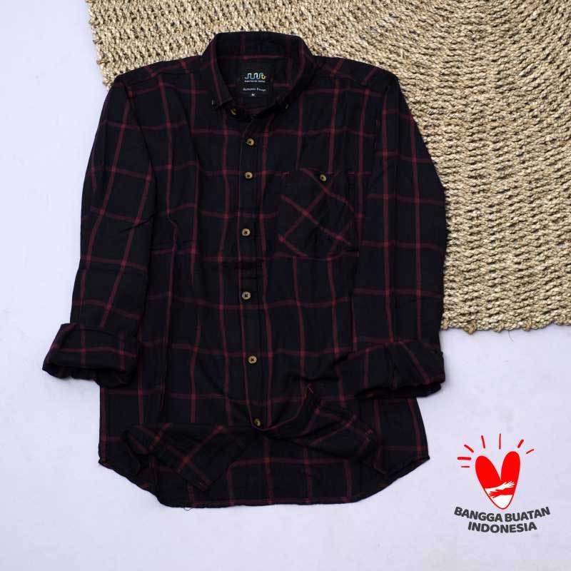 Jual Dgm Fashion1 Kemeja Flanel Lengan Panjang 6549 Terbaru Juni 2021 Blibli