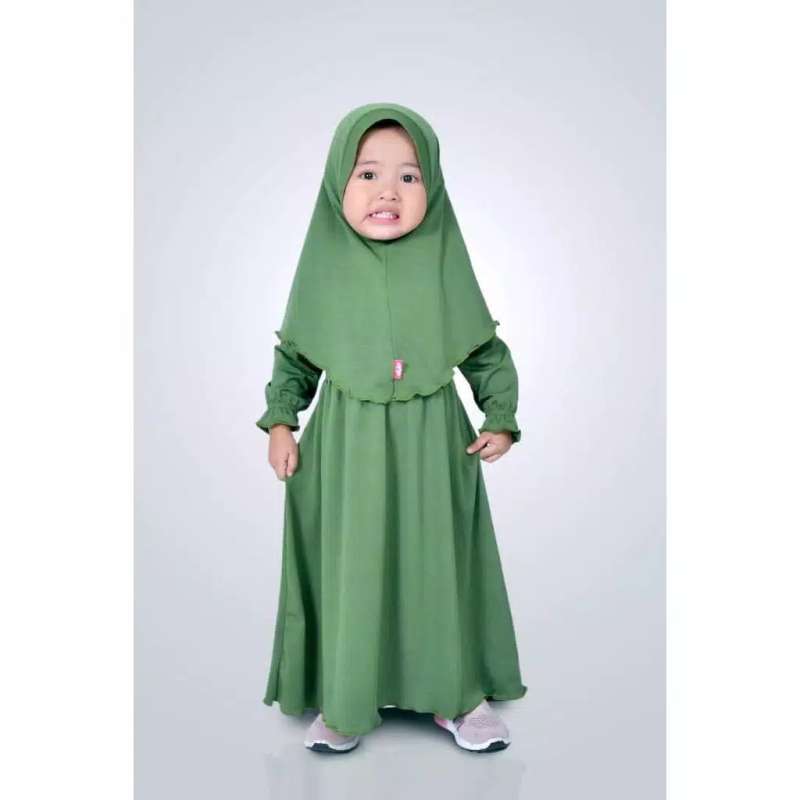 Jual Fashion Hunter Set Gamis Anak Rara Ukuran S 2 4 Tahun Baju Muslim Murah Mei 2021 Blibli