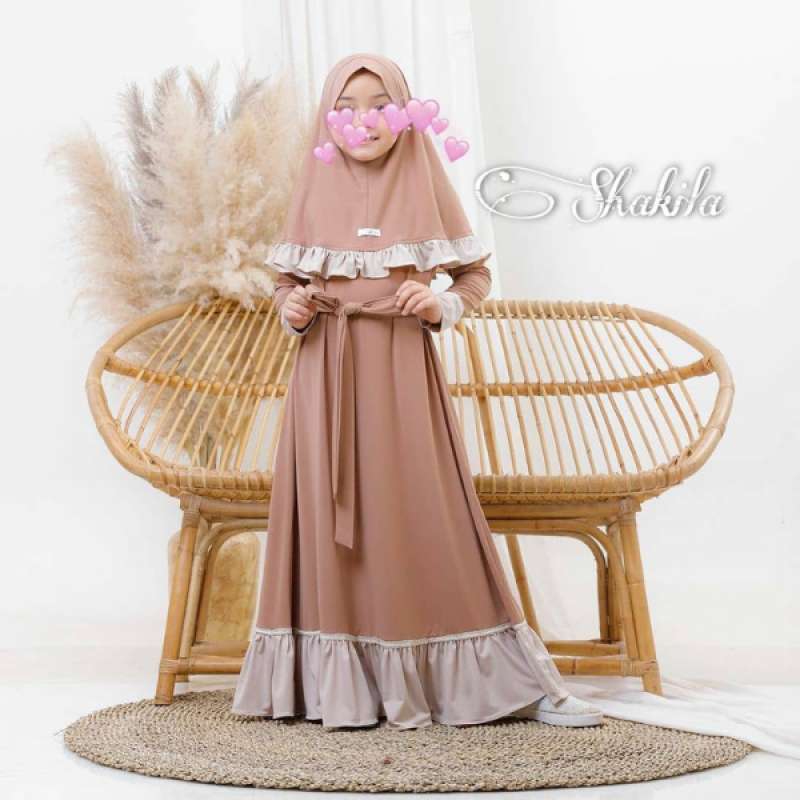 Jual Nanda Fashion Shop Gamis Anak Usia 7 9 Thn Baju Muslim Anak Perempuan Syari Shakila Kids Murah Mei 2021 Blibli