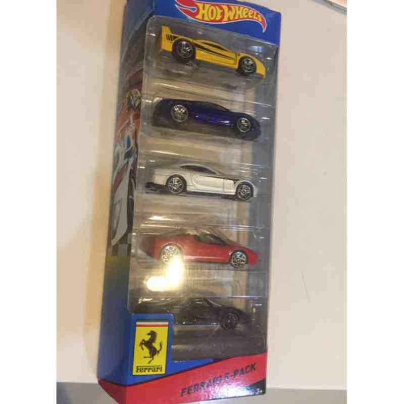 hot wheels ferrari set