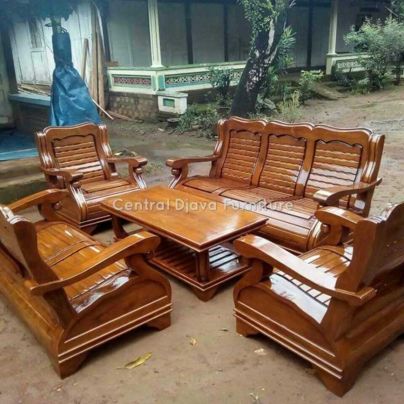 Jual Kursi Meja Tamu Tulang Gajah Kayu Jati Minimalis Furniture Jepara Terbaru Juni 2021 Blibli