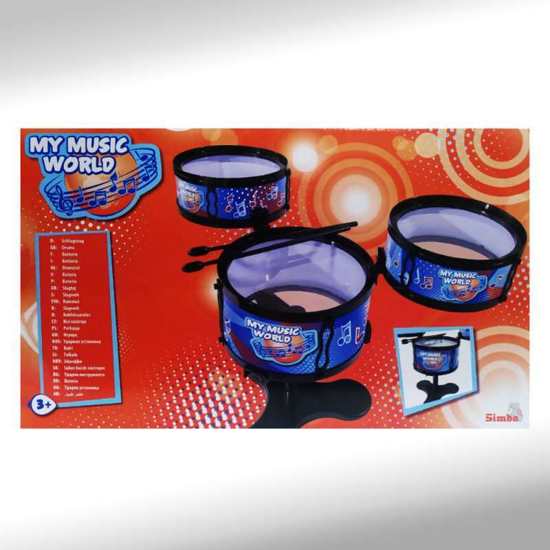 Promo Simba My Music World Junior Drum Set Diskon 66 di Seller