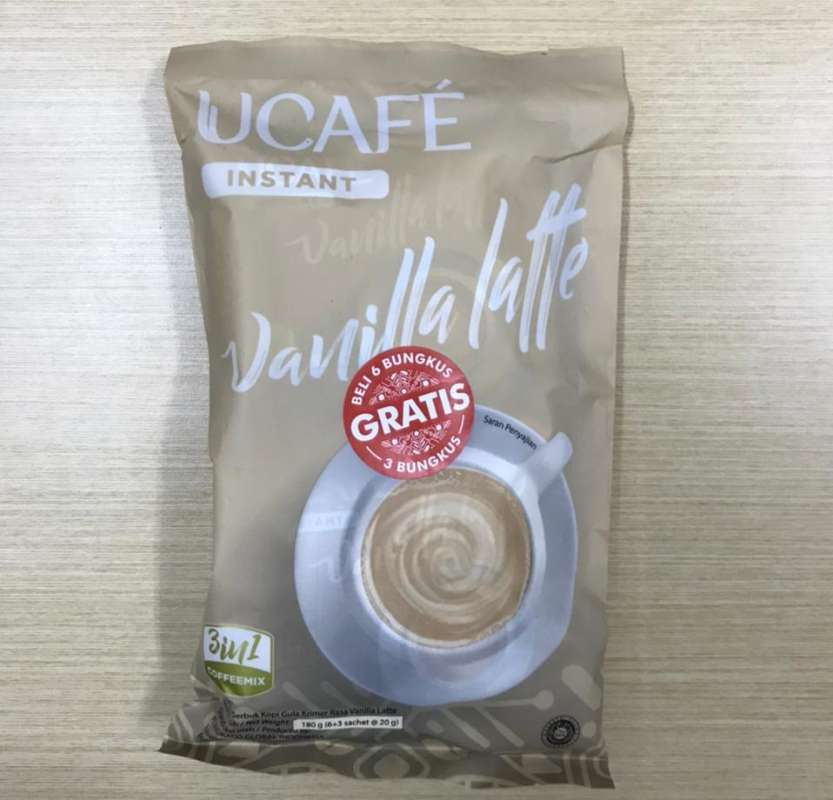 Jual Ucafe Vanilla Latte Coffee 120gr Online Maret 2021 Blibli