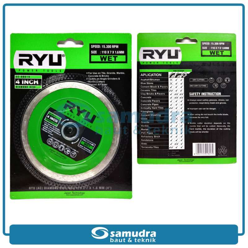 Promo RYU AC-DD019 Wet Diamond Disc 4 