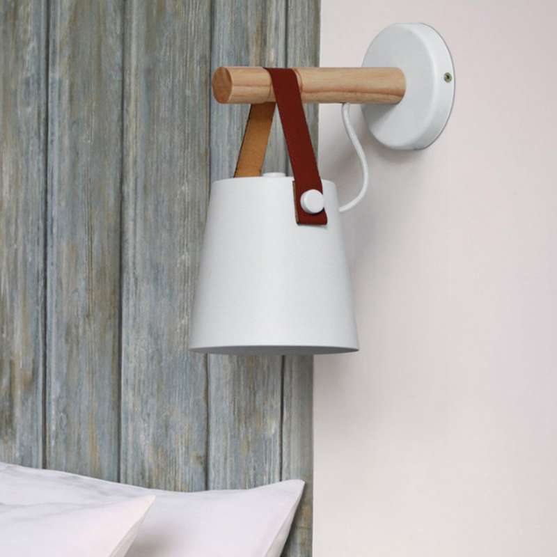 Jual Wall Light Sconce Modern Wooden, Modern Bedroom Wall Lamps