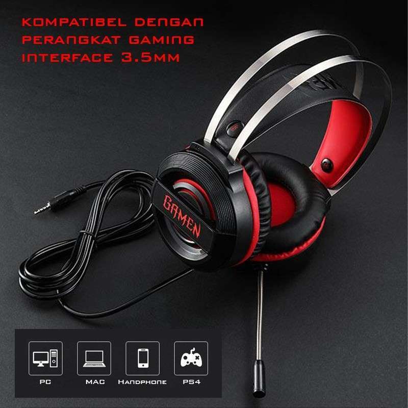 Headphone GAMEN GH1000 Headset E-Sports 