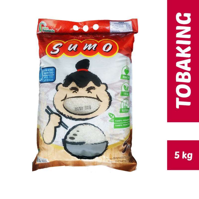 Jual Beras Sumo Premium Merah 5 Kg Kualitas Super Di Seller Bandara Susu Kab Tangerang Banten Blibli