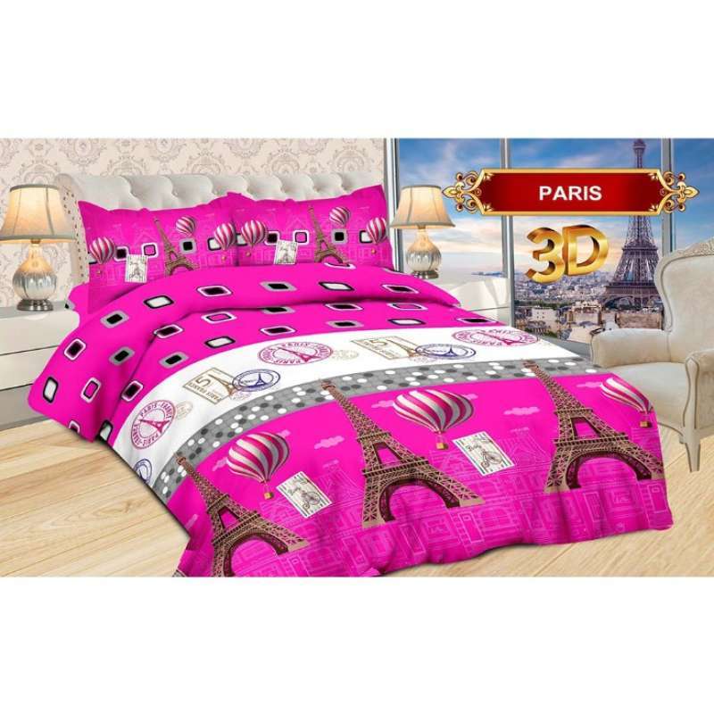 Jual Perlengkapan Rumah Kamar Tidur Sprei Bonita 180x200 Mtf Paris Murah Mei 2021 Blibli