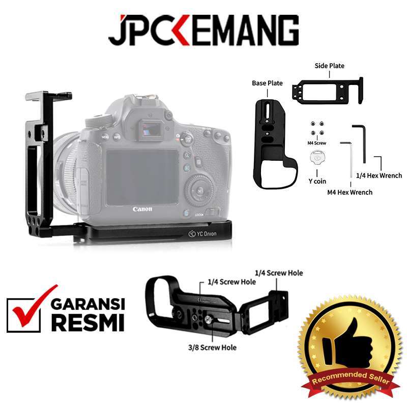 jpc kemang l plate canon 5d iv yc onion l bracket for canon 5d iv garansi resmi