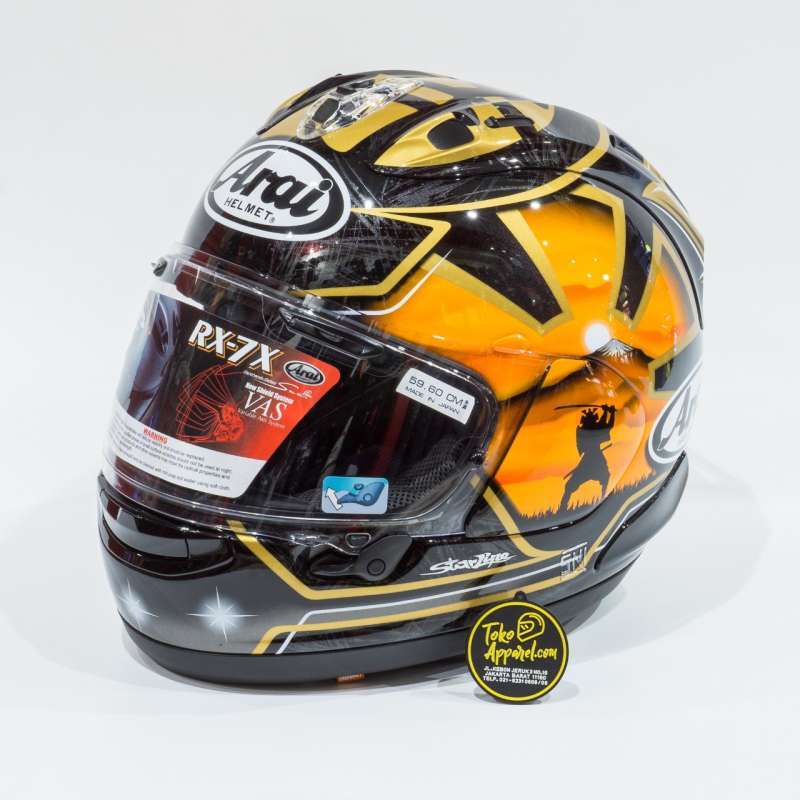 Jual Arai Rx 7x Pedrosa Spirit Gold Sni Helm Full Face Di Seller