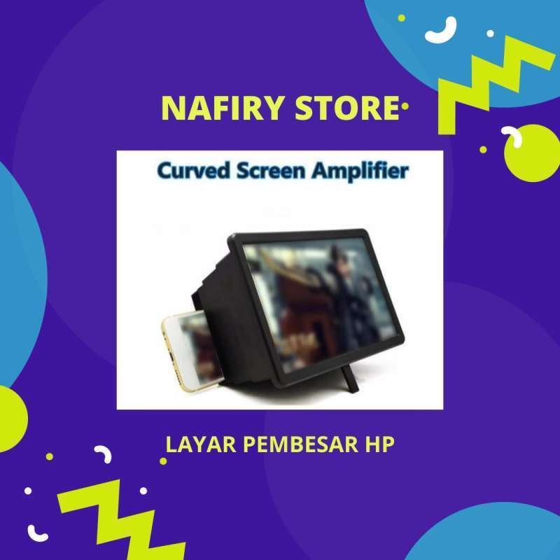 lensa pembesar proyeksi layar hp 3d kaca pembesar layar hp