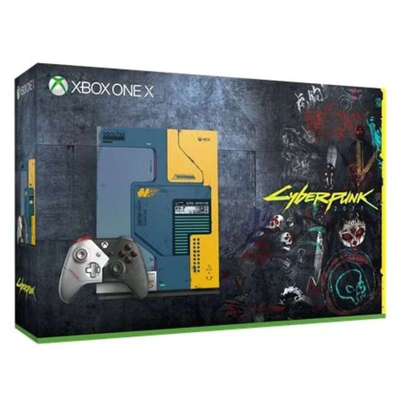 Xbox One X TB LImited Edition Cyber Punk