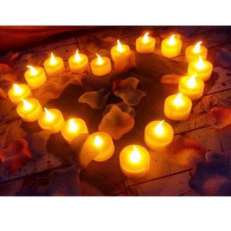 Jual Fthree Store Lilin Elektrik Mini Led Candles Valentine Natal Christmas Lampu Light Random Murah Mei 2021 Blibli