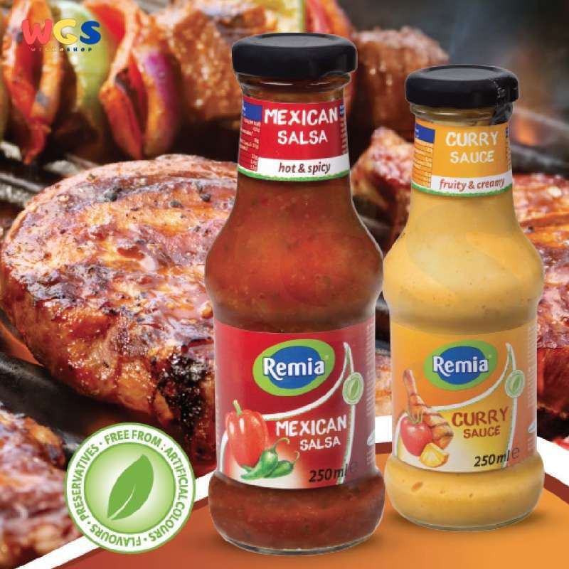 Jual Remia Mexican Salsa Hot & Spicy Chilli Sauce 250 ml di ...