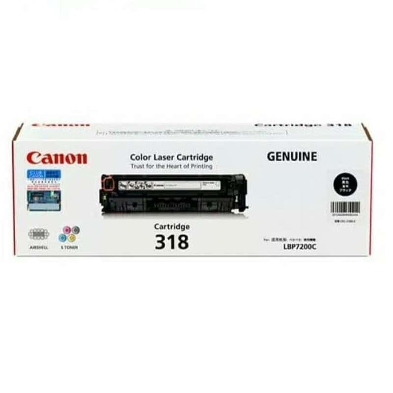 toner cartridge canon 318 original