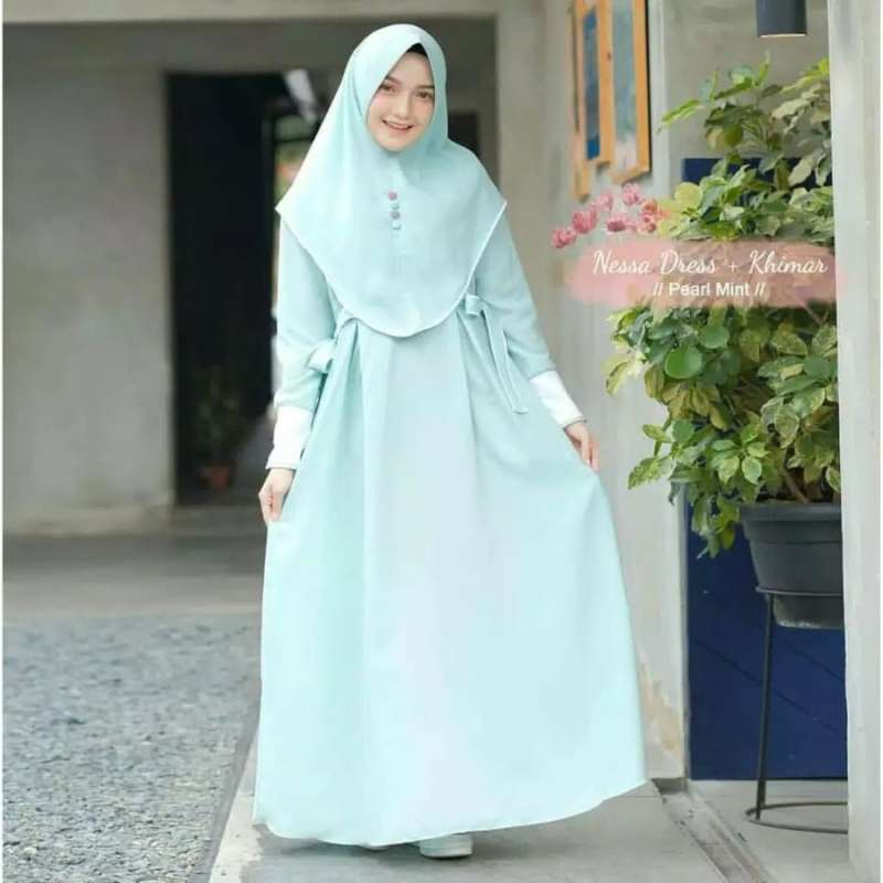 Jual Baju Gamis Syari Wanita Set Khimar Busana Muslim Wanita Terbaru Cantik Online April 2021 Blibli Baju gamis wanita murah dress wanita muslim remaja kekinian gs920 gamis busui friendly terbaru | shopee indonesia. baju gamis syari wanita set khimar busana muslim wanita terbaru cantik