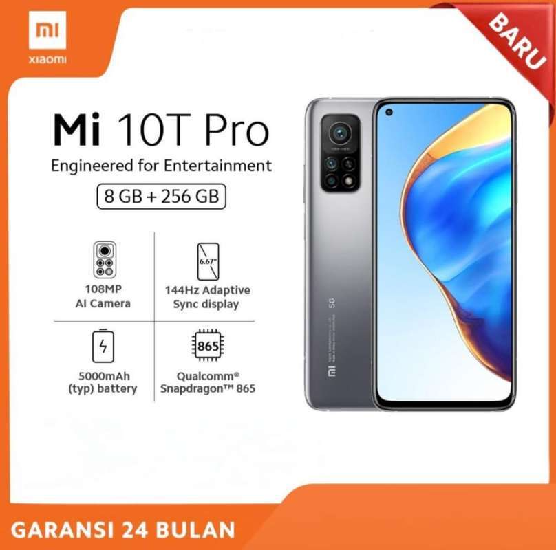 Jual XIAOMI Mi 10T Pro - 8GB/256GB 108MP+13MP+5MP Lunar Silver Garansi  resmi Xiaomi di Seller Rinjani Store - Kota Jakarta Pusat, DKI Jakarta |  Blibli