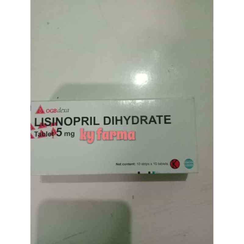Lisinopril 5mg tablet