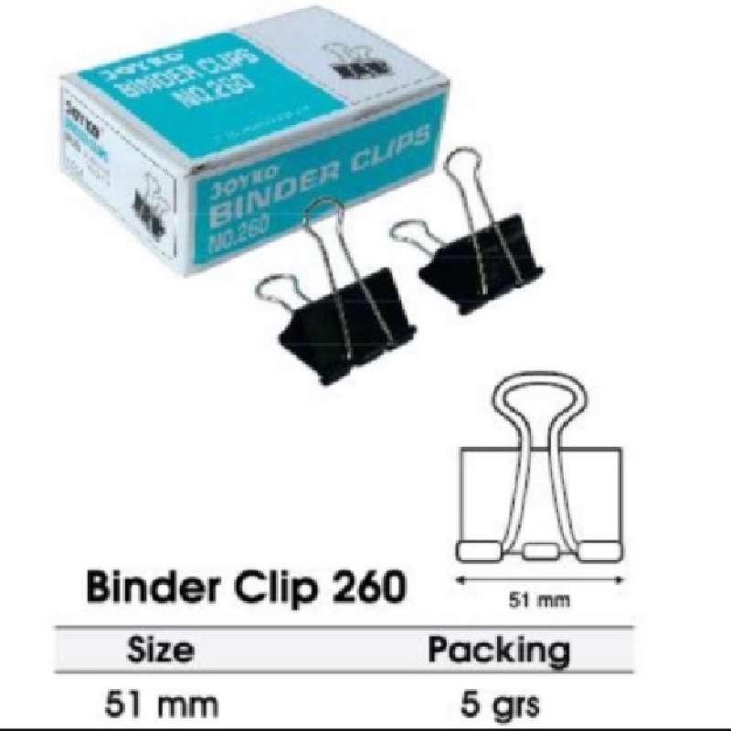 Binder store clips 260