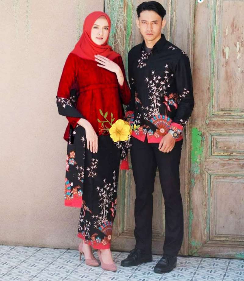 Jual Snoebel Odb Miranda Kipas Couple Kebaya Brokat Brukat Set Kemeja Murah Mei 2021 Blibli