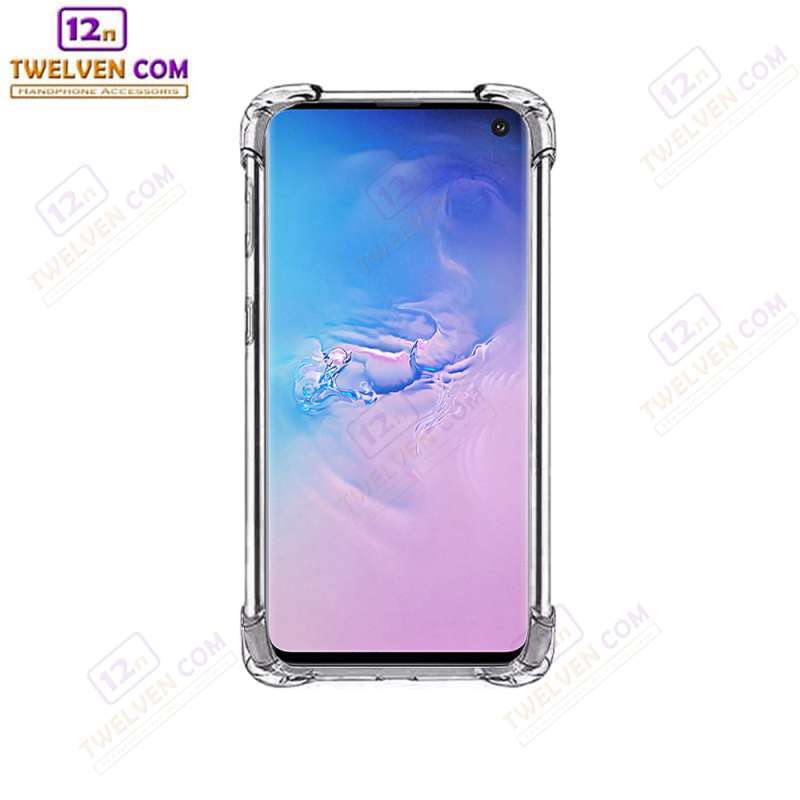 Case Anti Shock Anti Crack Softcase Samsung S10 Clear