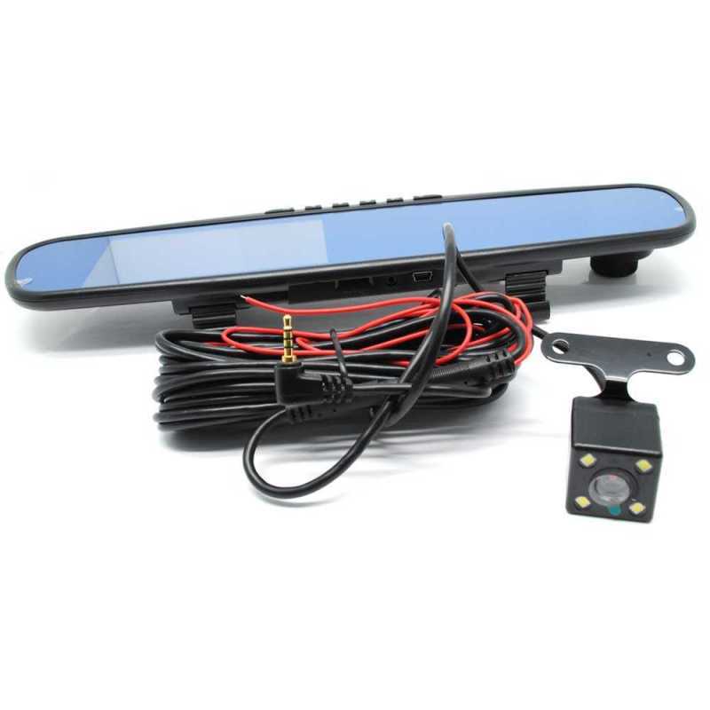 Promo Kaca Spion Rear View DVR Dual 